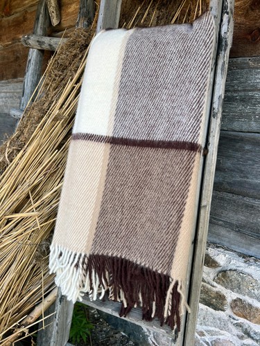 Klippan wolldecke camel - camel, braun