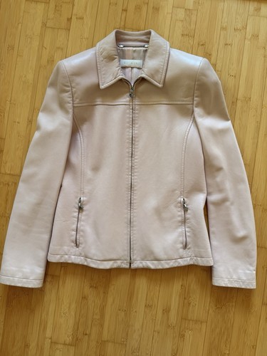 Escada damen lederjacke rosa - escada,