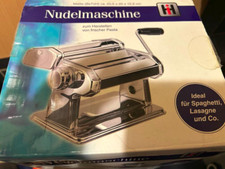 Nudelmaschine, Edelstahl,kaum genutzt,Top Zustand,Maße siehe Beschreibung