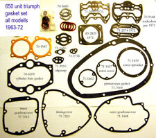 120DS Dichtungssatz gasket kit Triumph 650 unit 1963-72 T120 TR6 6T/OIF