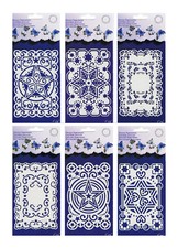 Embossing schablone - embossing,
