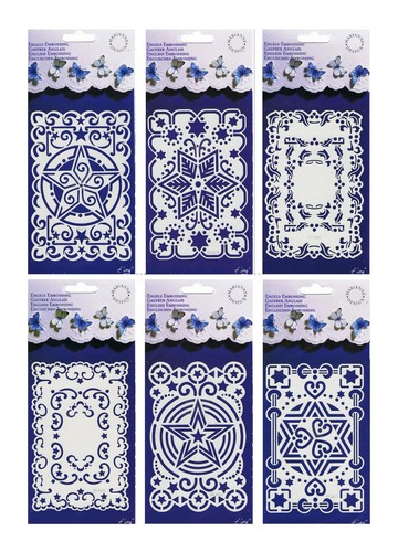 Embossing schablone - embossing,