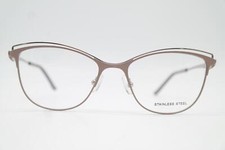 Brille FIELMANN OU 06 Braun Silber Oval Brillengestell eyeglasses Neu