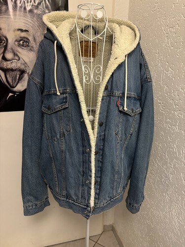 Levi denim hoodie - levi’s,