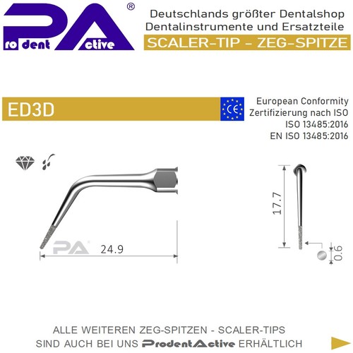 Scaler tip zeg spitze ed3d - -,