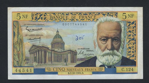 Frankreich nouveaux francs - 5,