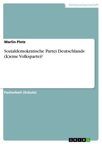 Sozialdemokratische partei - sozialdemokratische,