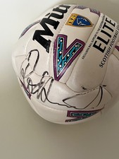 Mitre Elite Fußball Soccer Ball Autogramm Autograph Rod Stewart 1990er
