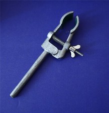 DDR Laborklemme/ Stativklemme - max 90 mm - Filzbacken - Länge gesamt 275 mm 