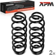 2x Feder Fahrwerksfeder Hinten