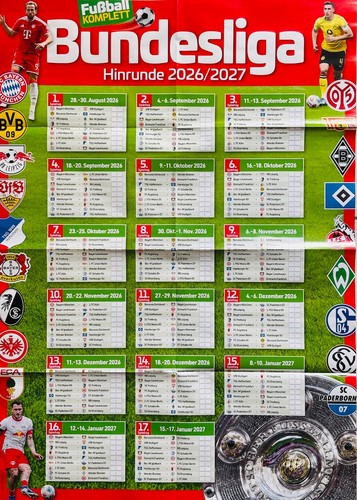Bundeliga spielplan saison - spielplan,