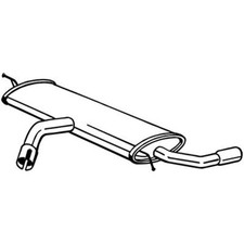 Endschalldämpfer BOSAL 233645