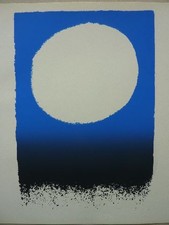 RUPPRECHT GEIGER - Siebdruck / Serigraphie 1969 !! HANDDRUCK