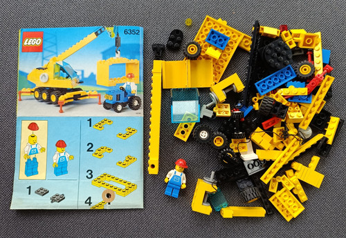 Lego 6352 cargomaster crane - cargomaster,