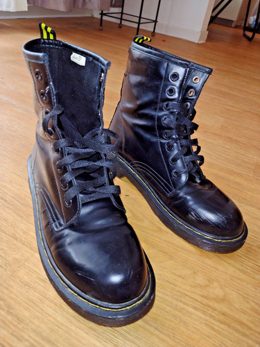Boot vegan schwarz rub off - vegan,