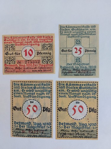 Gutscheine notgeld stadt - /,