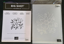 STAMPIN UP! - Wunderblume (Lovely Floral) - Tiefen-Prägeform Sizzix Big Shot