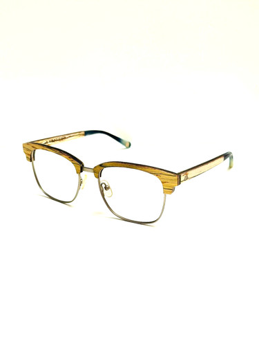 Originale metall holzbrille - originale, metall/holzbrille