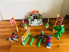 Playmobil Country 5224 Reitturnier Turnier Springturnier Pferde Turnierplatz