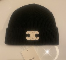 Celine Triomphe Mütze Schwarz