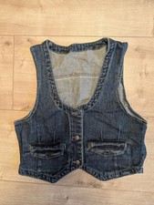 Mädchen Jeans Oberteil Weste