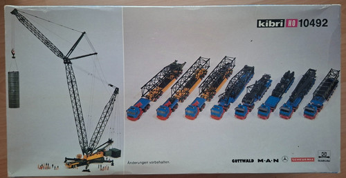 Kibri 10492 schwerlastkran - 10492,