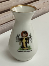 Johann Seltmann Vohenstrauß Bavaria Vase Goldrand Andenken an München