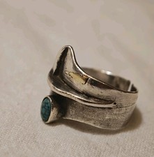 Ausgefallener Silberring