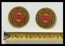 2 RE ROYAL ENFIELD decals