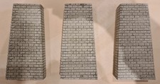 3 Brückenpfeiler, H0, 15 cm hoch