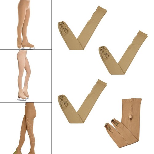 4pcs eiskunstlauf strumpfhosen - 4pcs,