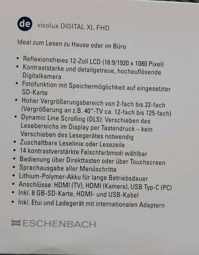 Elektronische sehhilfe von - elektronische,
