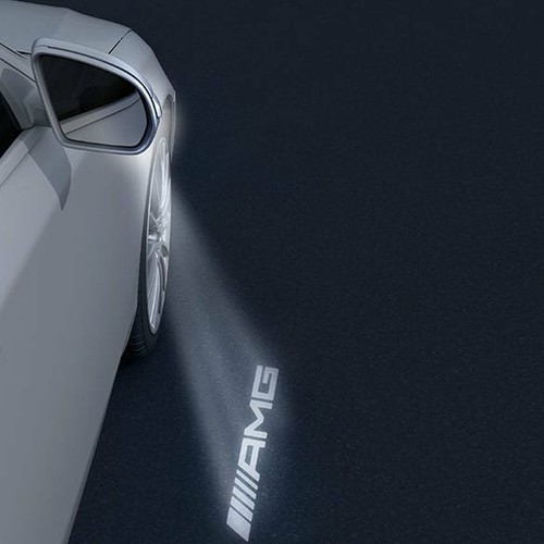 Amg led projektor spiegel - led, sl