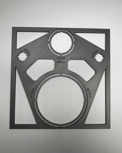 Bohrschablone für wand - bohrschablone,