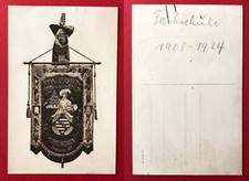 AK DRESDEN 1924 Fahne der