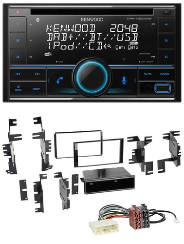 Kenwood 2din dab - 2din, mp3