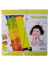 PETER HESS® Kinder Messlatte Puzzle Wachstumstabelle Farbenfroh Mehrfarbig