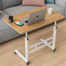 Laptoptisch HöHenverstellbar Computertisch Laptop Beistelltisch mit Rollen