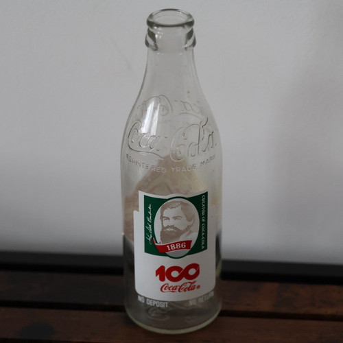 Coca cola glasflasche - glasflasche, mit