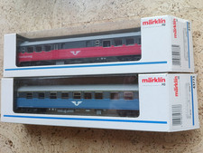 Märklin 43773 + 4378 SJ IC Personenwagen / Speisewagen Restaurant OVP