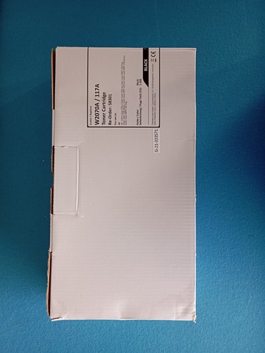Schwarzer tonerpatrone - schwarzer,