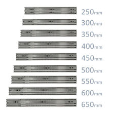 1-10Paar Schubladenschienen Küche Schubladenauszug Vollauszug SoftClose 45mm