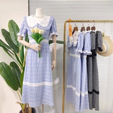 Damen Midi Kleid Kurz