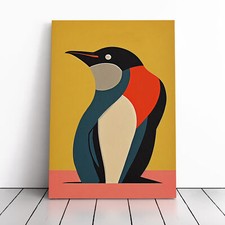 Pinguin Abstrakt Nr.3 Leinwand