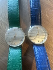 DDR GDR GLASHÜTTE DAMEN UHREN QUARZ VINTAGE ARMBANDUHREN 80er