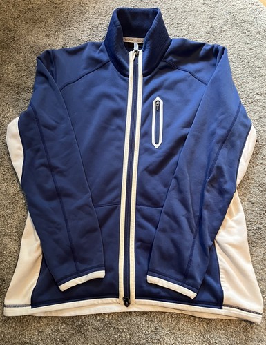 Brax golf fleecejacke blau - golf,