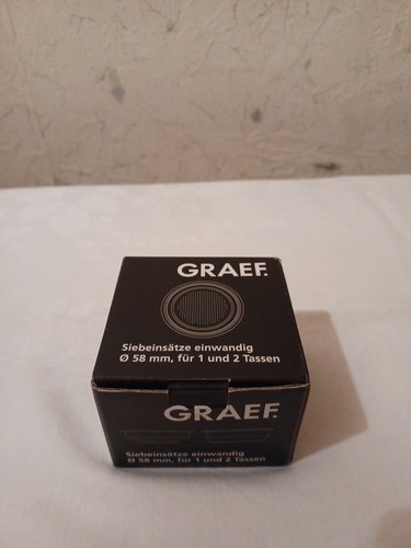 Graef siebeinsätze einwandig - siebeinsätze,