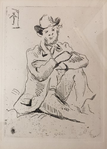 Paul cézanne radierung - cézanne,