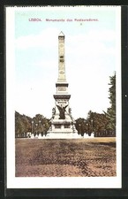 Ansichtskarte Lisboa, Monumento dos Restauradores 