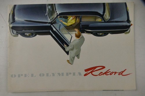 Opel olympia rekord - opel, 1956